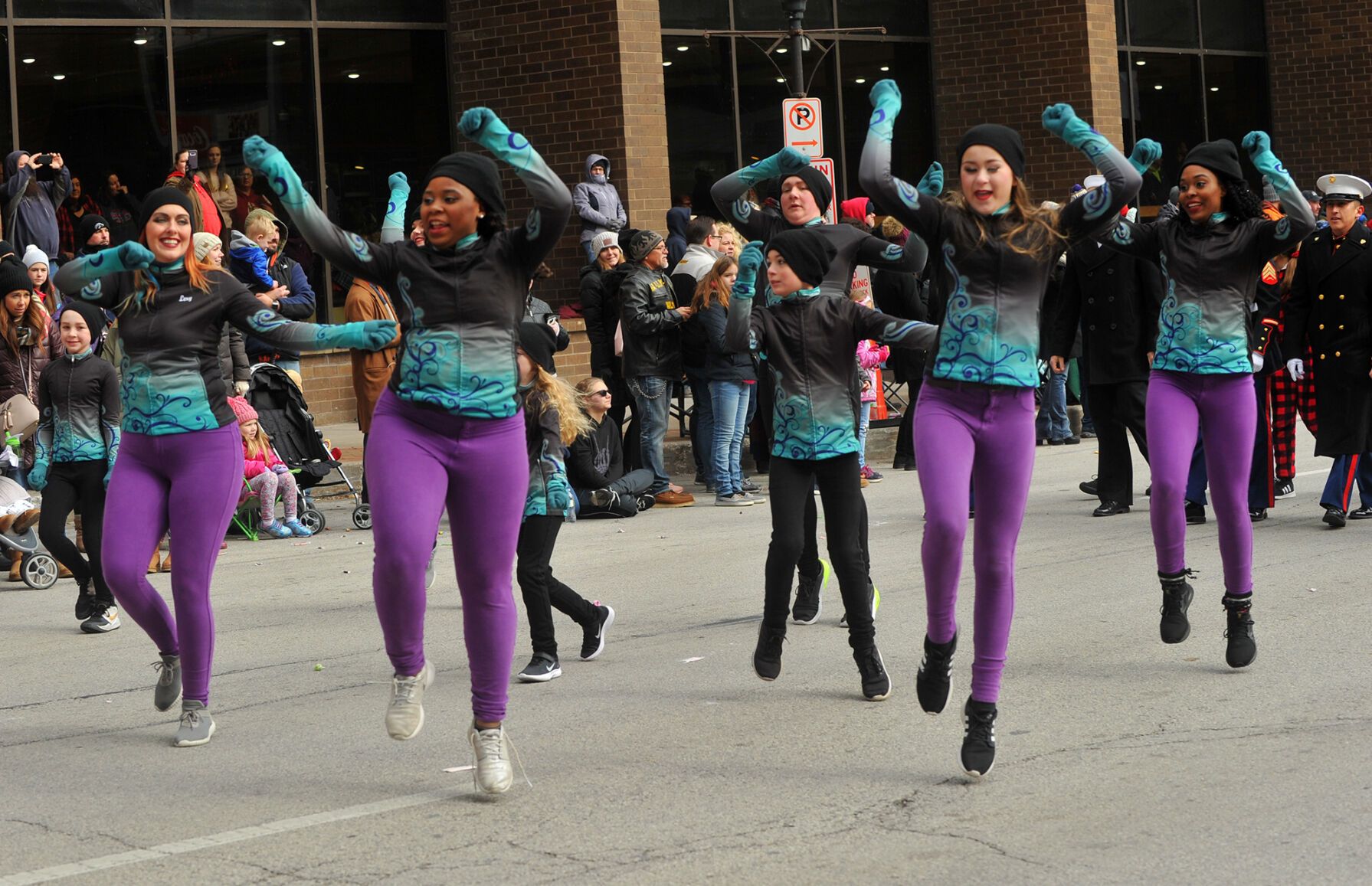 The 27th annual Holiday Parade in downtown Davenport.